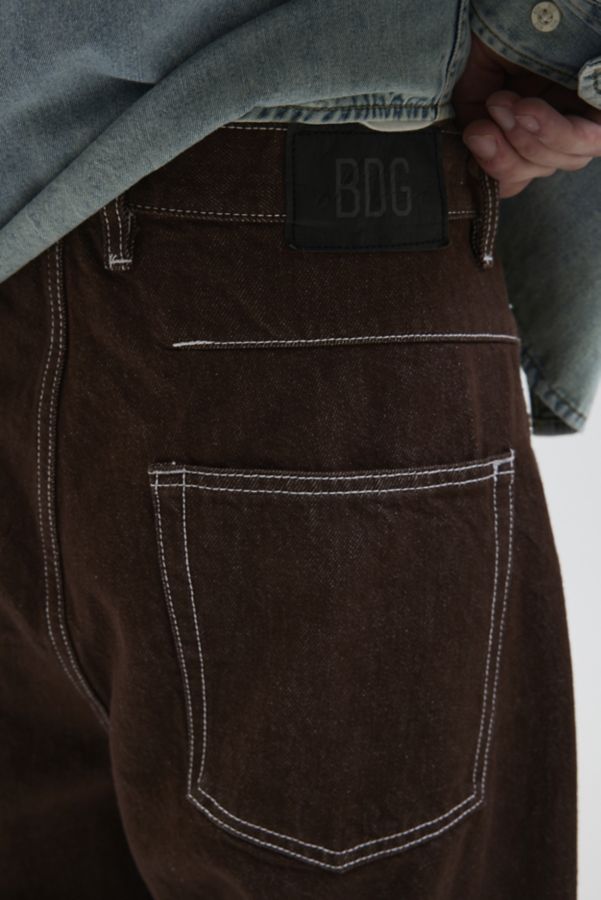 Slide View: 4: BDG Overdyed Baggy Barrel Jean