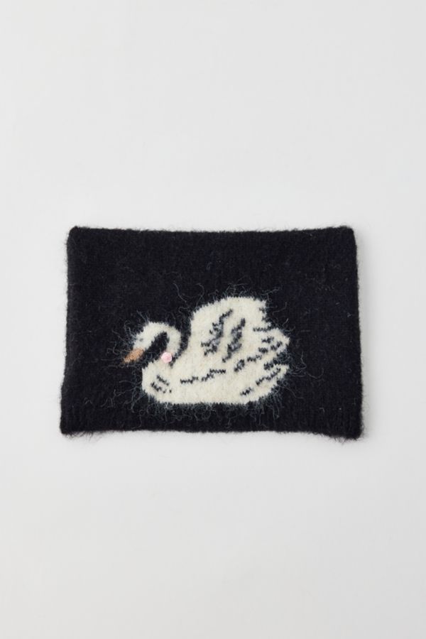 Slide View: 3: Mylo Swan Fuzzy Beanie