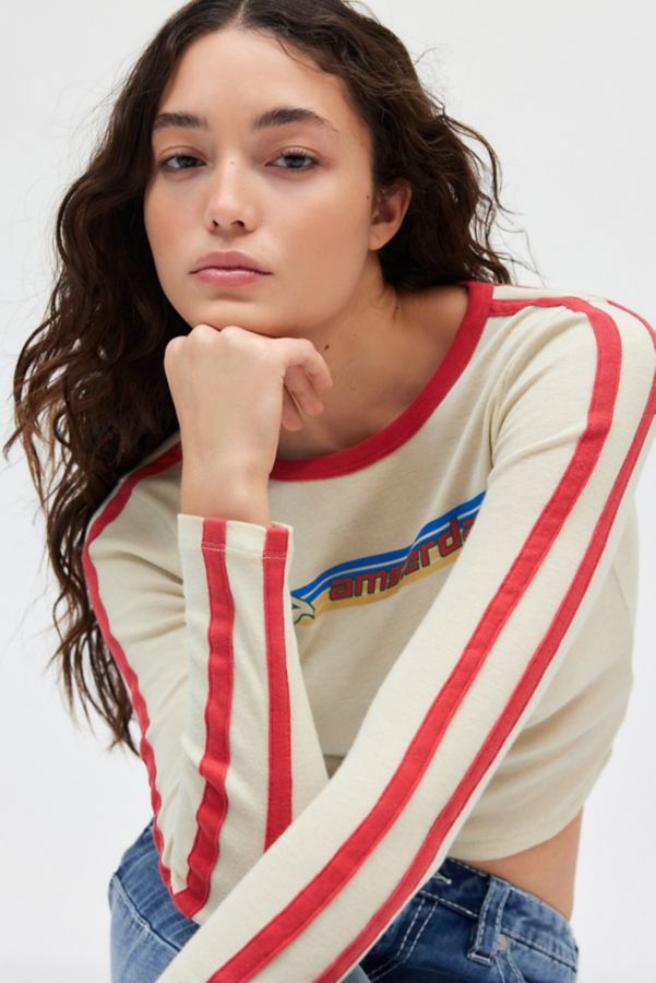 Slide View: 2: BDG Amsterdam Graphic Too Perfect Long Sleeve Tee