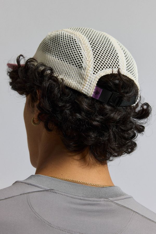 Slide View: 2: Hermanos Koumori Embroidered Two-Tone Mesh Running Hat