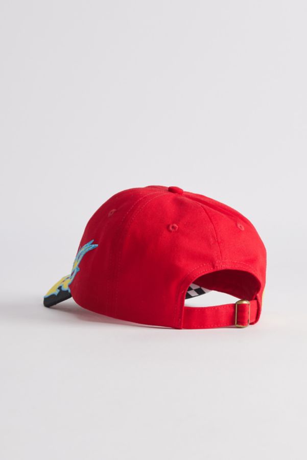 Slide View: 4: Graphic Racing Flame Dad Hat