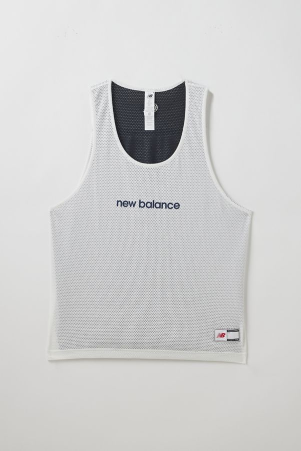 Slide View: 2: New Balance Reversible Mesh Jersey Tank Top