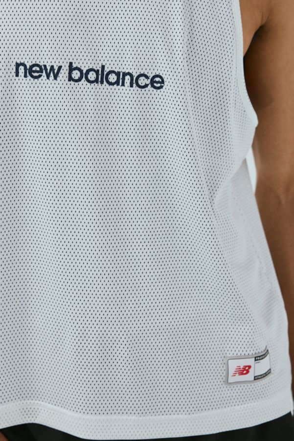 Slide View: 6: New Balance Reversible Mesh Jersey Tank Top