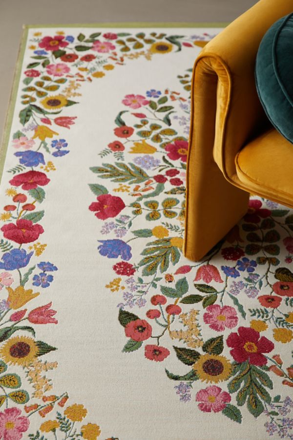 Slide View: 2: Rifle Paper Co. X Loloi Blossom Performance Rug