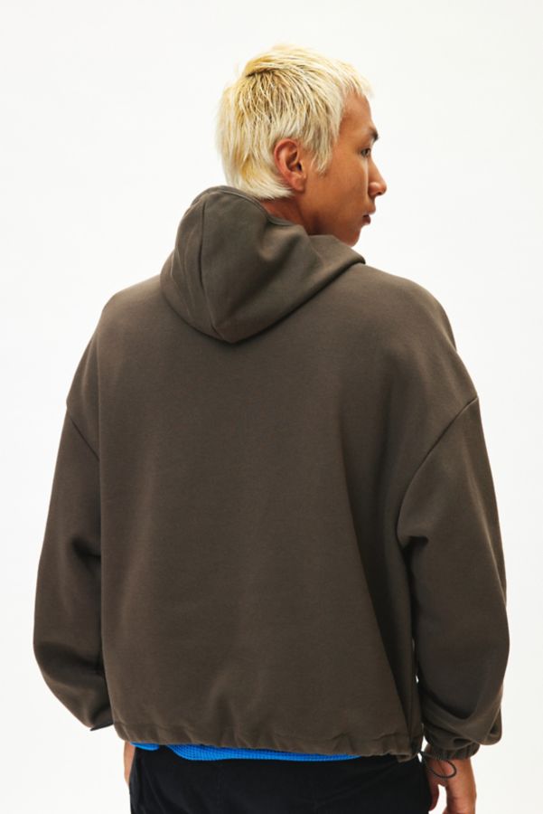 Slide View: 5: Without Walls Tech Fleece Anorak Hoodie Sweatshirt