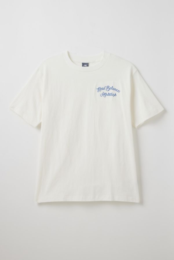 Slide View: 1: New Balance League Cotton Graphic Tee