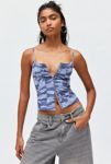 Thumbnail View 4: BDG Neomi Printed Twill Crop Cami