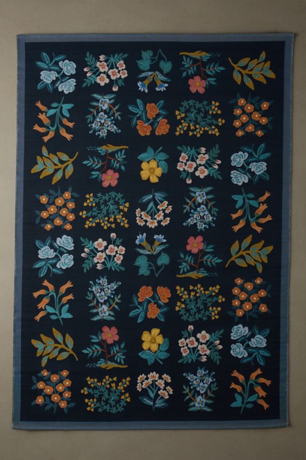 Slide View: 1: Rifle Paper Co. X Loloi Wildflower Performance Rug