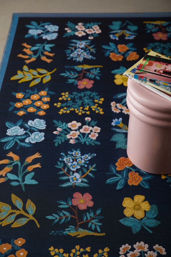 Slide View: 5: Rifle Paper Co. X Loloi Wildflower Performance Rug