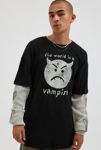 Thumbnail View 3: Smashing Pumpkins Double Layer Long Sleeve Tee