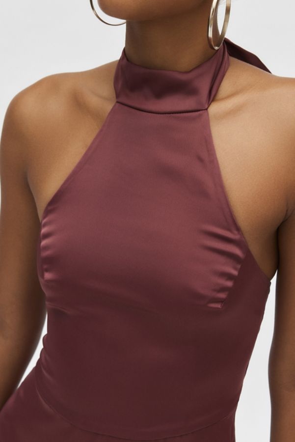 Slide View: 3: Ecote Mia Halter Mini Dress