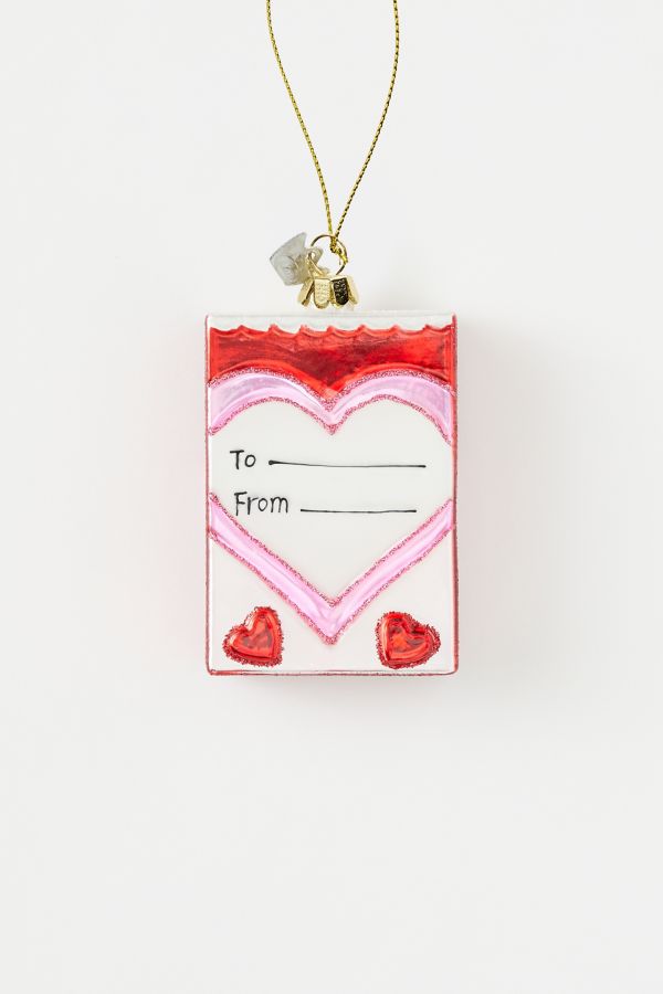 Slide View: 2: Conversation Candy Hearts Ornament