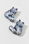 Thumbnail View 1: Boucles d'Oreilles Betsey Johnson Chat en Cristal