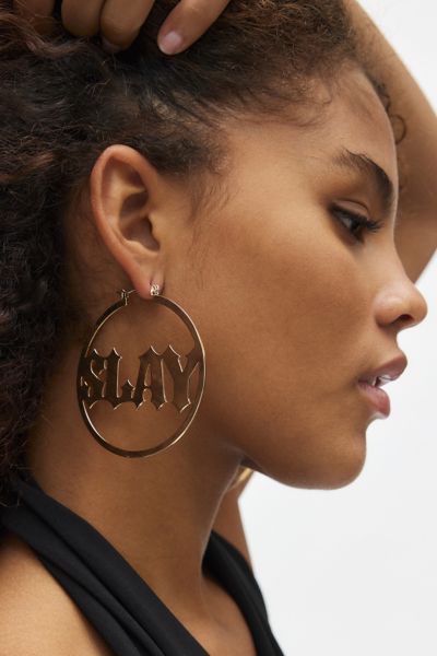 Boucles d'Oreilles Créoles Slay de Betsey Johnson