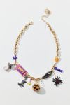 Thumbnail View 2: Collier à Breloques d'Halloween Betsey Johnson Ghoul Friends