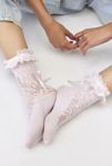 Thumbnail View 3: Ruffles & Bows Lace Sock