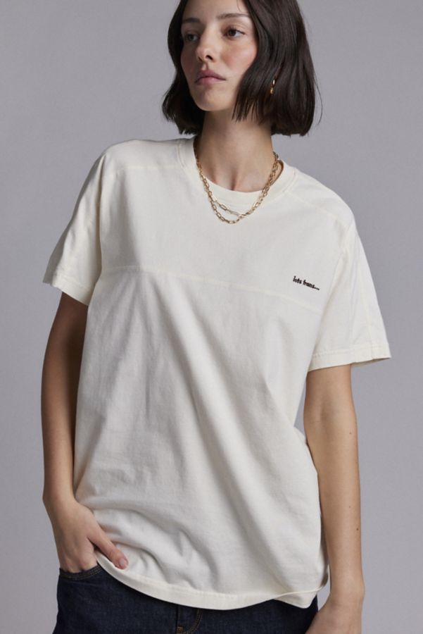 Slide View: 1: iets frans… Collegiate Embroidered Tee