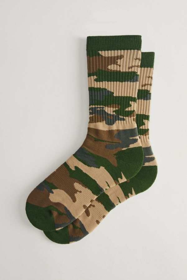 Slide View: 1: Chaussette d'Équipage Camouflage