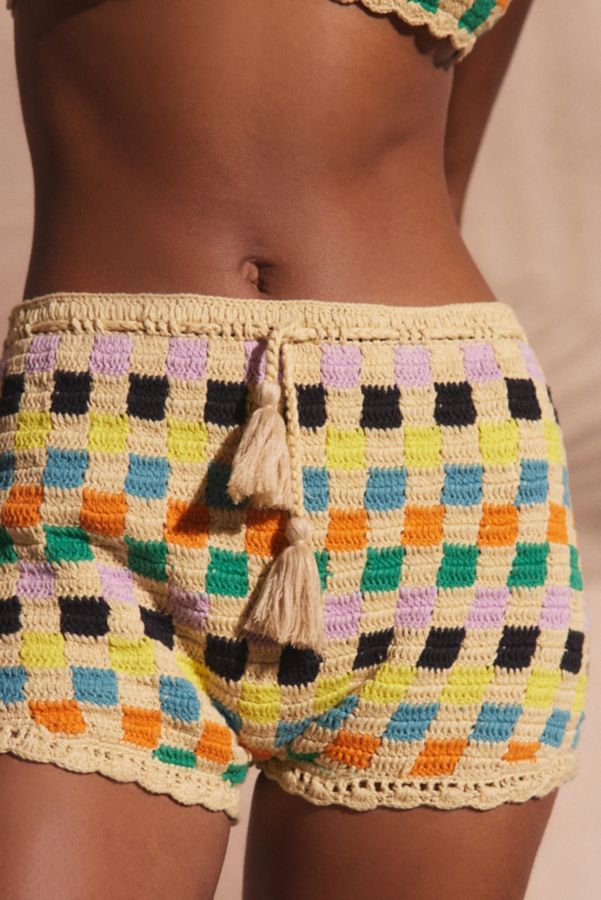 Slide View: 3: It’s Now Cool Crochet Shortie Bikini Bottom