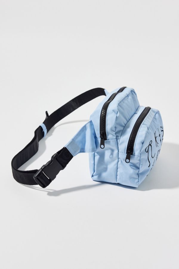 Slide View: 3: BAGGU Embroidered Ballet Icons Fanny Pack