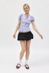 Thumbnail View 3: Kimchi Blue Amerie Keyhole Ruffle Peplum Blouse