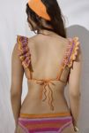 Thumbnail View 3: It’s Now Cool The Crochet Frill Candyland Bikini Top