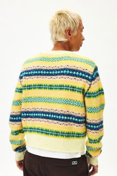 Slide View: 5: UO Hudson Fair Isle Crew Neck Sweater