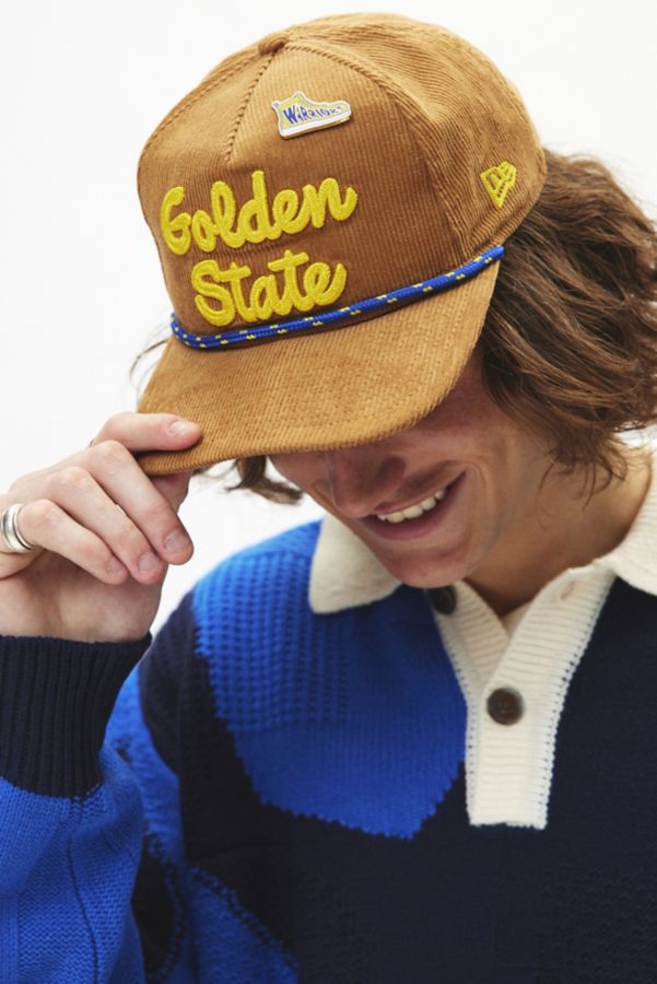 Slide View: 1: New Era NBA Golden State Warriors All-Star Corduroy Hat