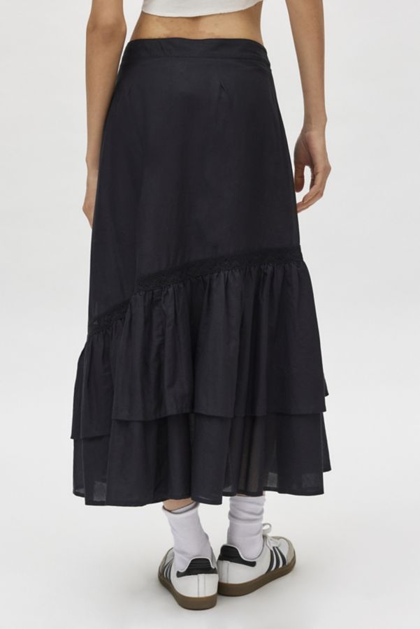 Slide View: 4: Kimchi Blue Alia Asymmetrical Maxi Skirt