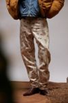 Thumbnail View 4: BDG Cowboy Print Straight Fit Utility Jean