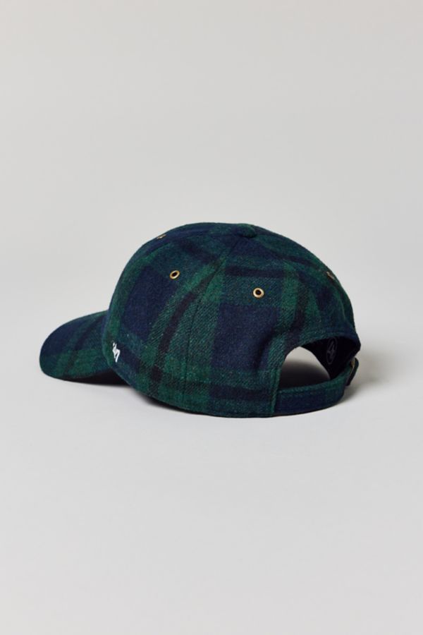 Slide View: 2: '47 Brand Yale Bulldogs Plaid Baseball Hat