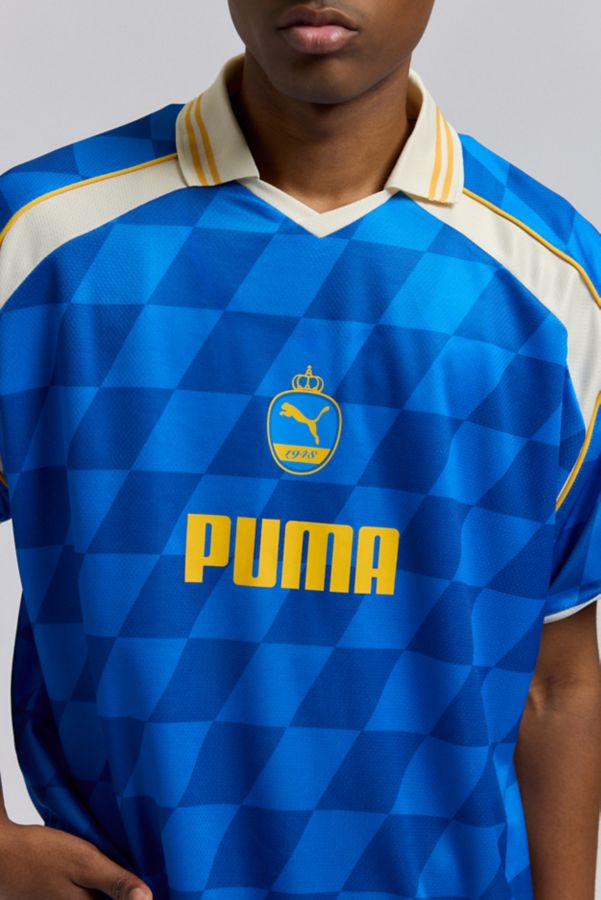 Slide View: 1: Puma Relaxed Football Jersey Tee