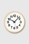 Thumbnail View 3: Lemnos Numbers Wooden Wall Clock