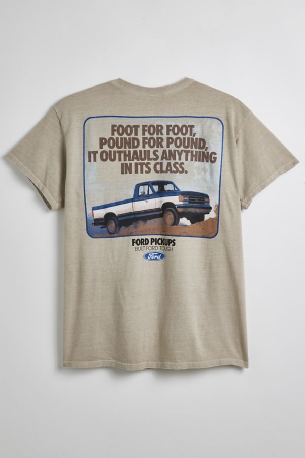 Slide View: 1: Ford Pickup Ad Graphic Garment Dyed Tee