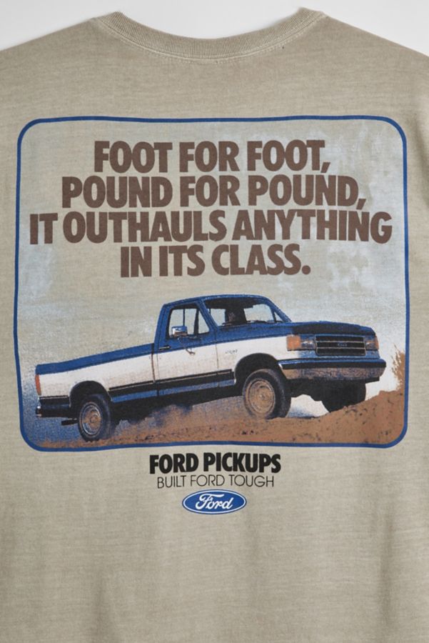 Slide View: 3: Ford Pickup Ad Graphic Garment Dyed Tee