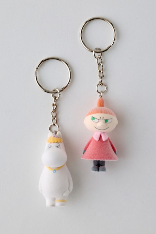 Slide View: 2: Moomin Flocked Blind Box Keychain