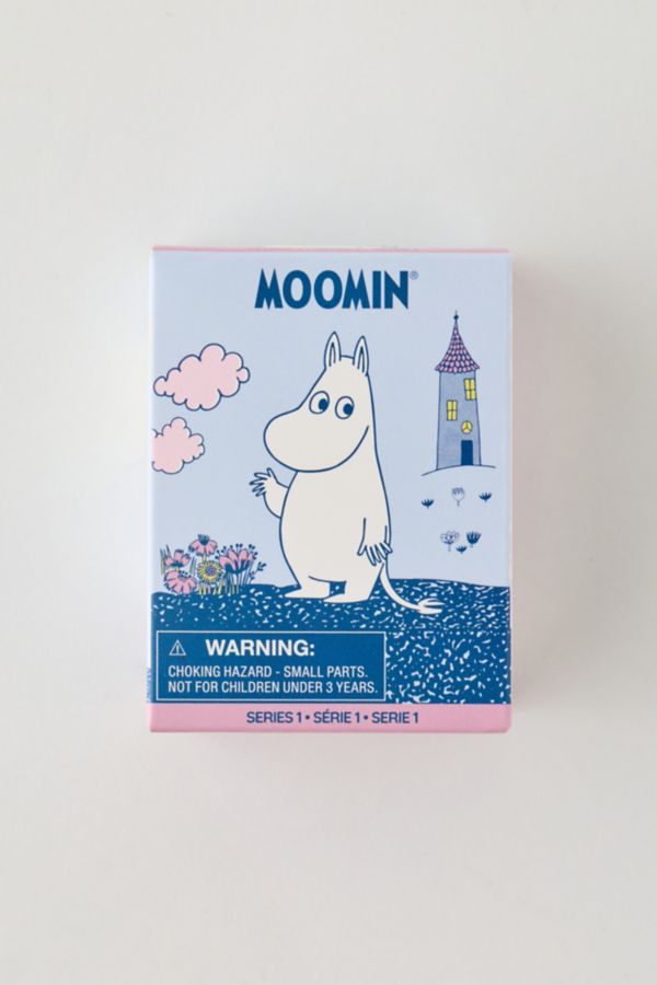 Slide View: 4: Moomin Flocked Blind Box Keychain