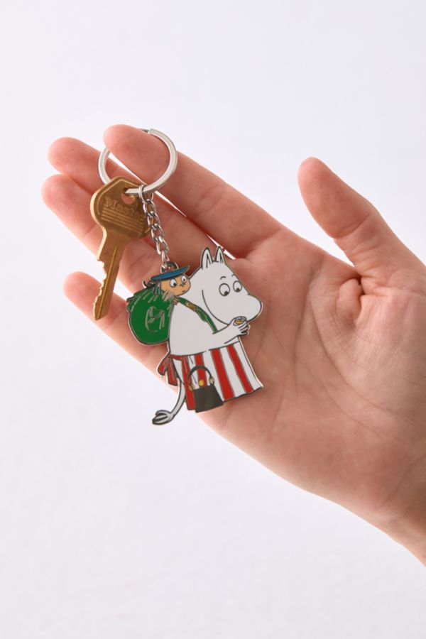 Slide View: 3: Moomin Enamel Keychain