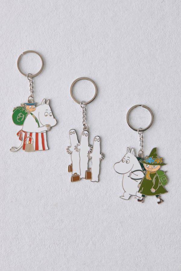 Slide View: 4: Moomin Enamel Keychain