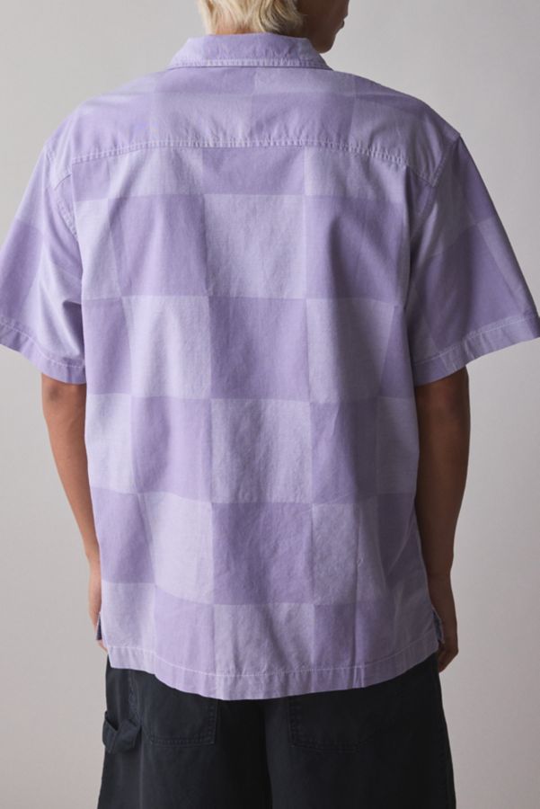 Slide View: 2: Vans Kessler Checkerboard Short Sleeve Shirt