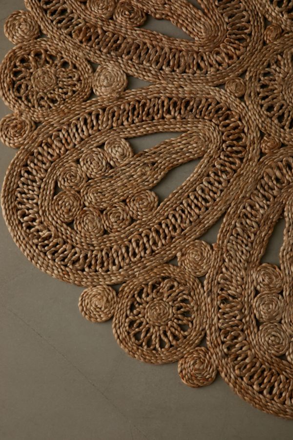 Slide View: 4: Kate Braided Jute Rug