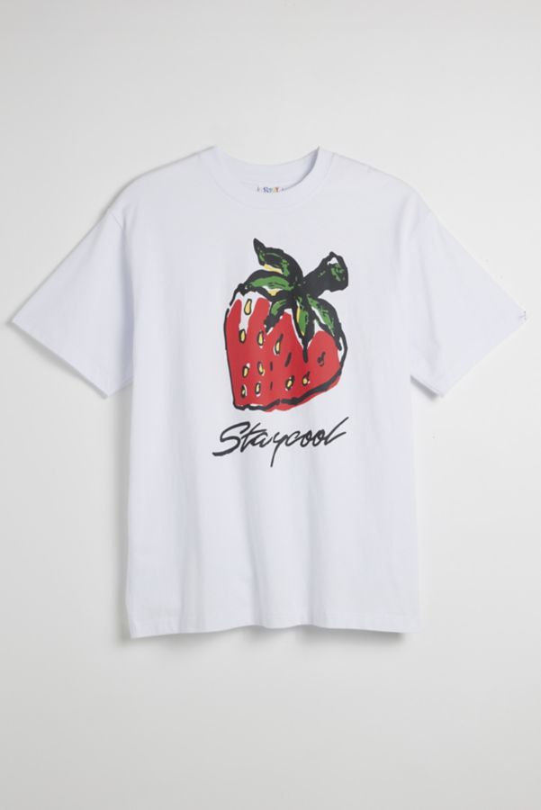 Slide View: 2: STAYCOOLNYC Strawberry Scratch N Sniff Tee