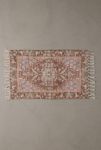 Thumbnail View 4: Parisa Medallion Printed Washable Rug