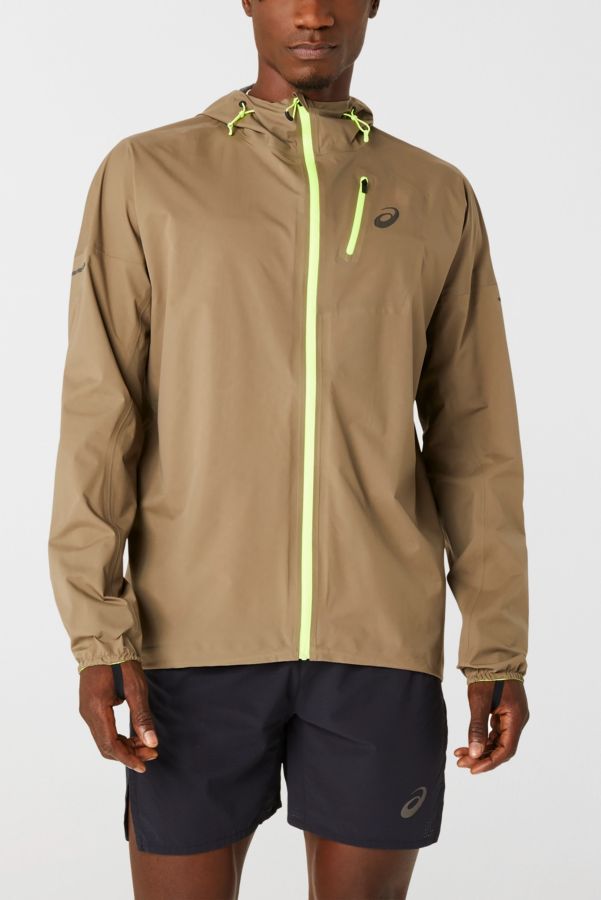 Slide View: 1: ASICS Fujitrail Waterproof Running Jacket