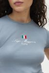 Thumbnail View 2: Italia Embroidered Graphic Baby Tee