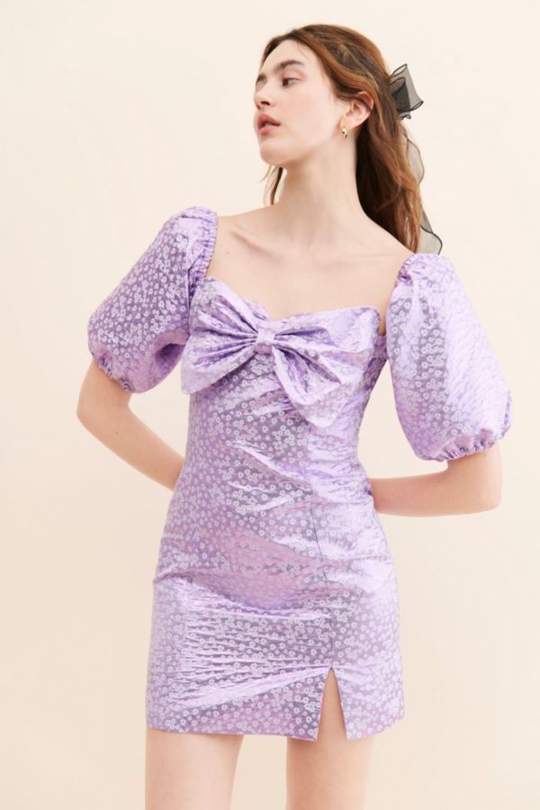 Slide View: 1: cras Jasmine Bow Dress