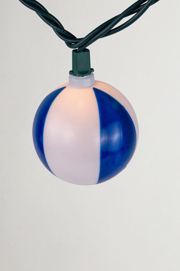 Slide View: 3: Beach Ball 6ft String Lights