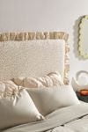 Thumbnail View 1: Amie Floral Ruffled Wall Mounted Headboard