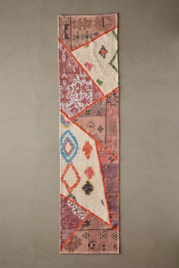 Slide View: 2: Urban Renewal Remnants Patched Runner Rug