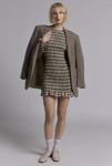 Thumbnail View 2: Daisy Street Shirred Plaid Long Sleeve Mini Dress